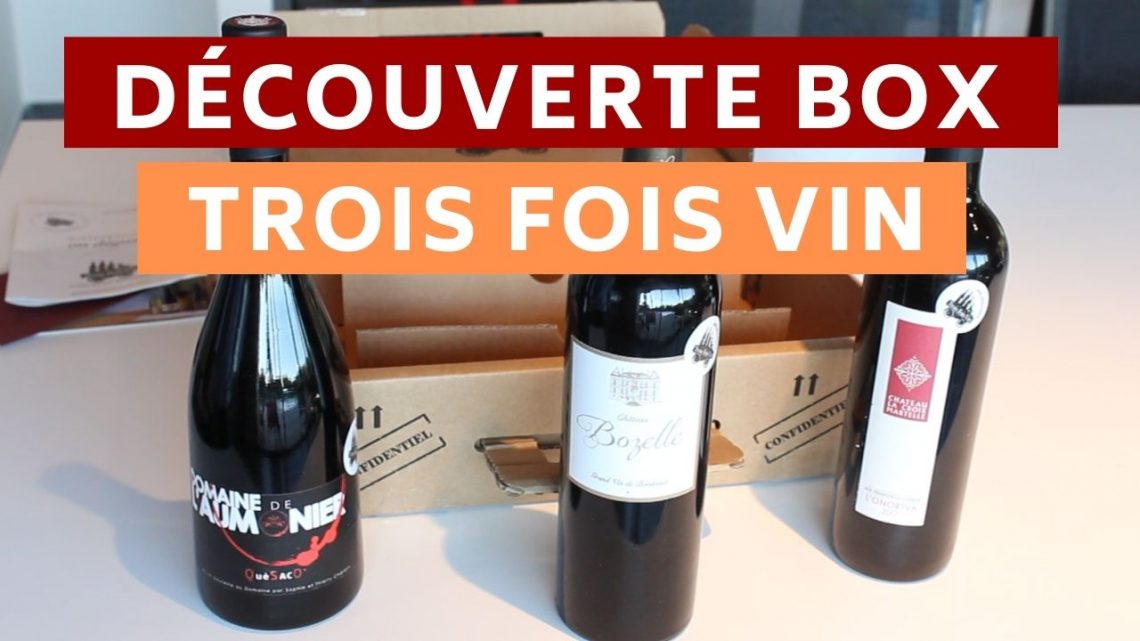 Box Trois Fois Vin - box de vin petits producteurs