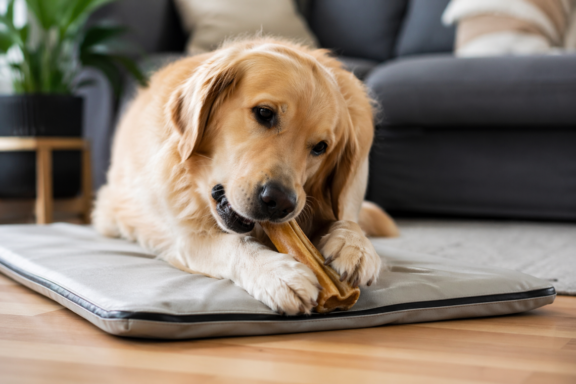 Mastication des chiens